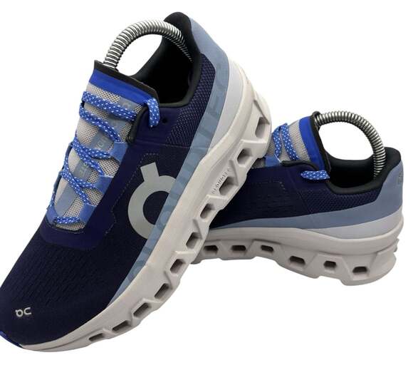 On Running Shoes - On Running Cloudmonster Women's Running Sneakers Navy/Blue